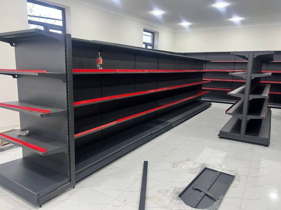 Металический стелажи для магазинов