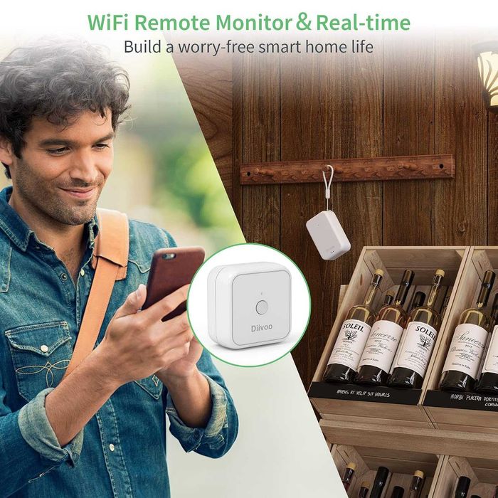 WiFi интелигентен термометър и хигрометър