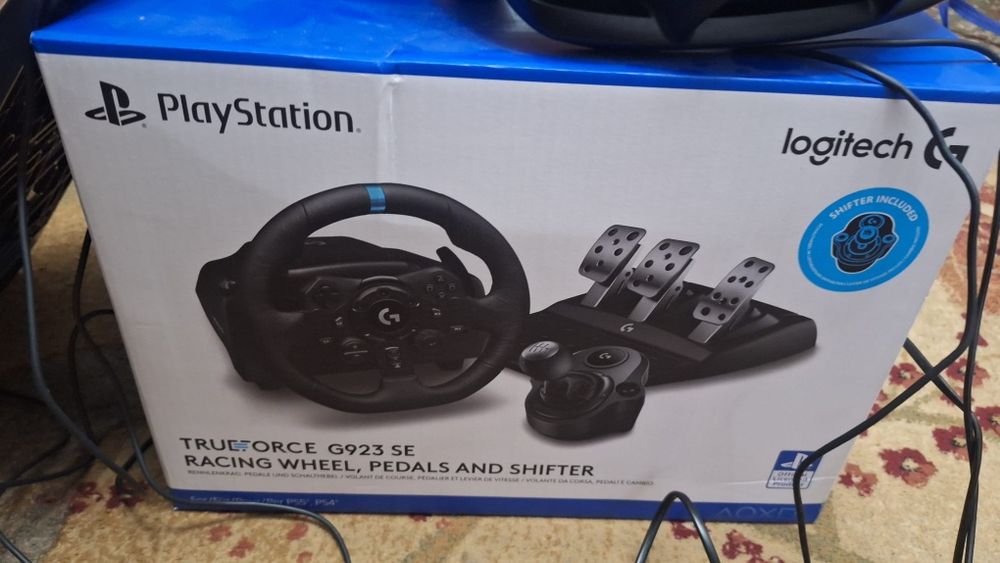 Volan Logitech G923 SE + Pedale + Shifter Logitech - Ca Nou, Cu Cutie - Iasi