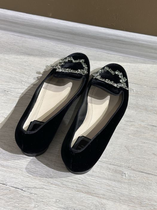 Бархатные лоферы Dior