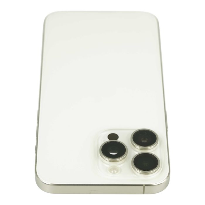 Magazin Apple | iPhone 15 Pro Max | Excelent | White Titanium | 256GB | 100% | Garantie | smilemobile.ro