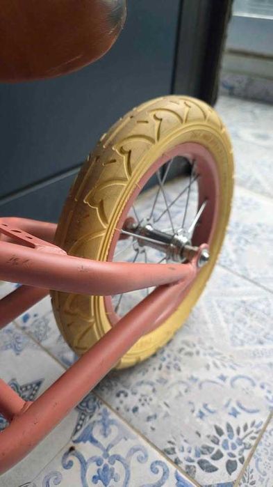 Bicicleta de echilibru Copii - Little Dutch - Roz pudra