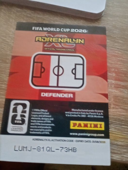 Vand cartonașe FIFA world cup 2026 panini adrenalyn XL  official trading cards.