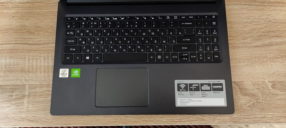 Продается ноутбук Acer Aspire 3 A315-55G