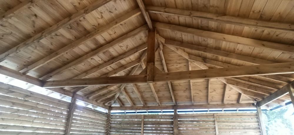 Изготовим беседки любой сложности из дерева