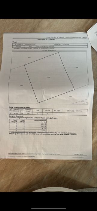 Vand teren intravilan