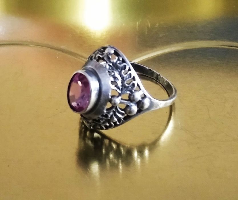 Винтажные серебряные кольца