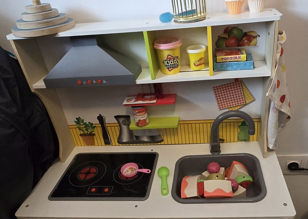 Bucatarie lemn pentru copii, Lidl