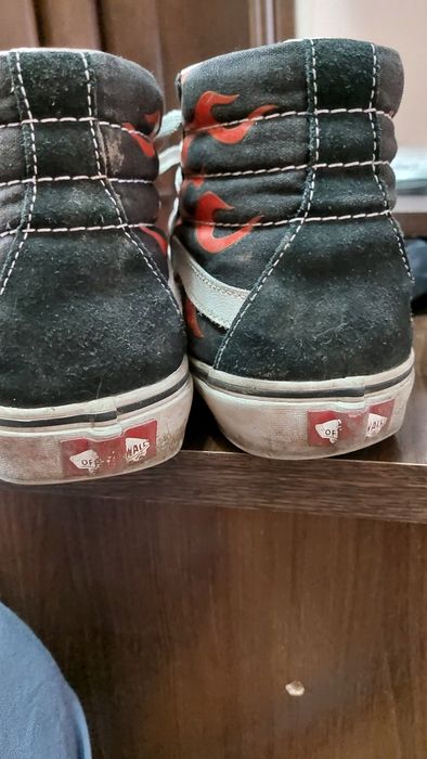 Vans высокие кеды 39р