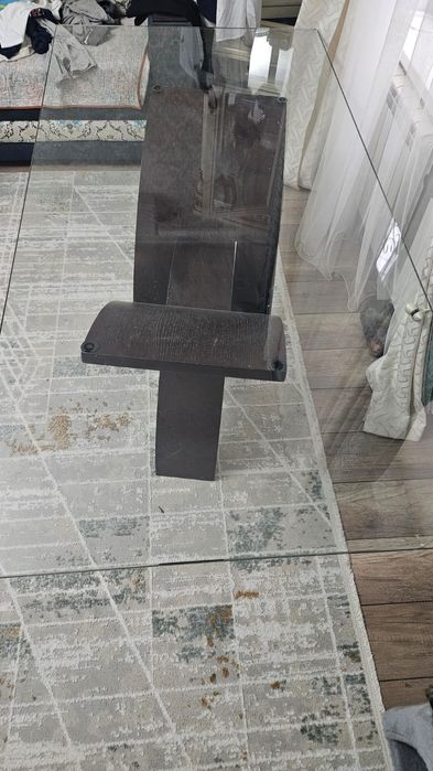 Стол стеклянный  2метра