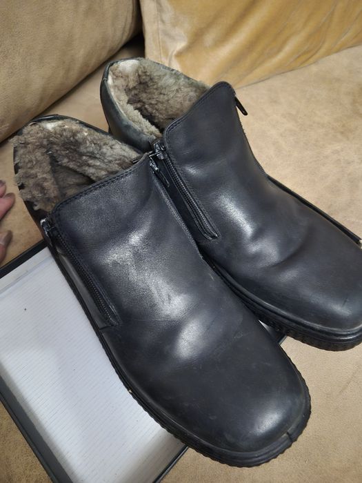 Зимние полусапоги