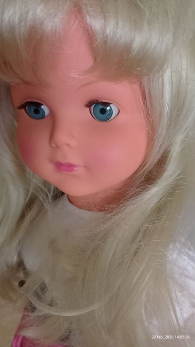 Păpușică veche 60 cm