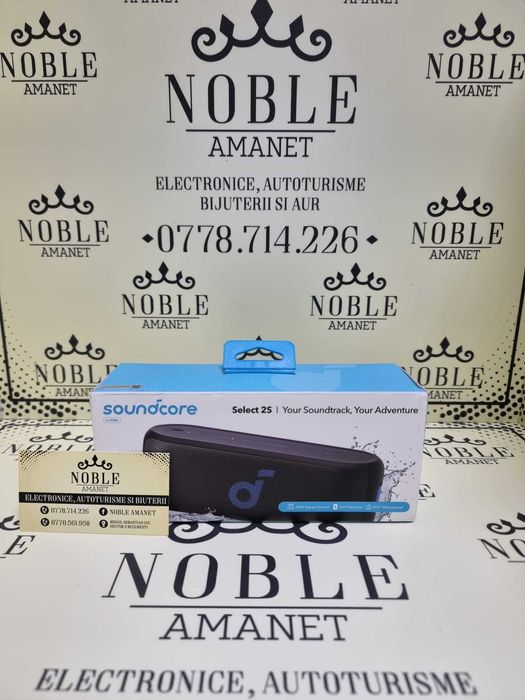 Noble Amanet - Boxa portabila Anker SoundCore Select 2S, 20W