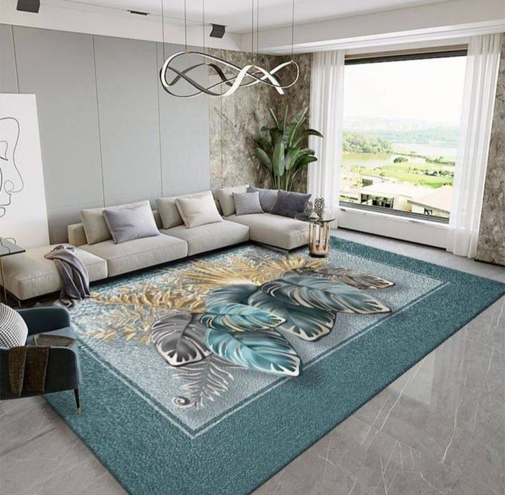 Продаётся ковёр синий