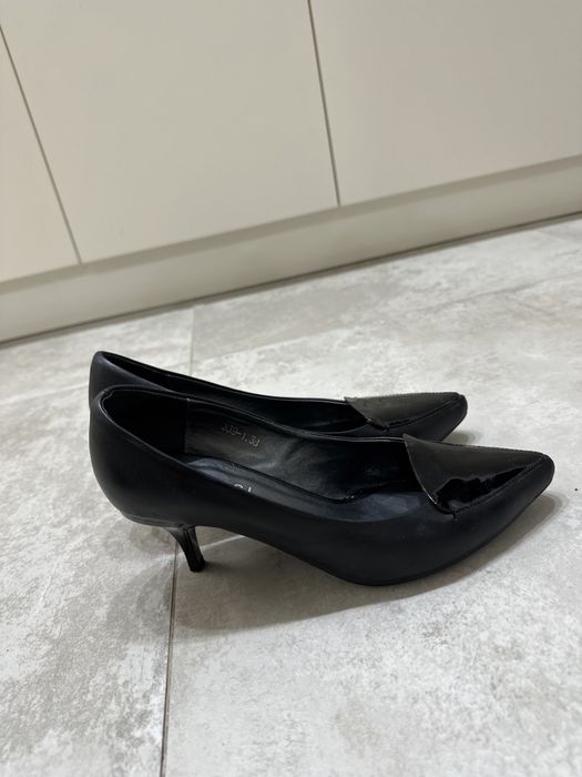 Туфли черные 38-39р