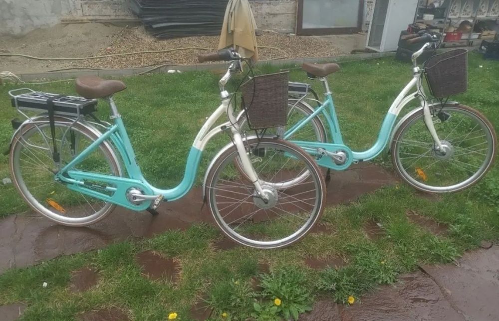 Vând două biciclete electrice olandeze veritabile yosemite