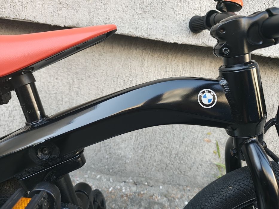 Bicicletă copii BMW Kidsbike 14 Zoll  2 in 1 negru