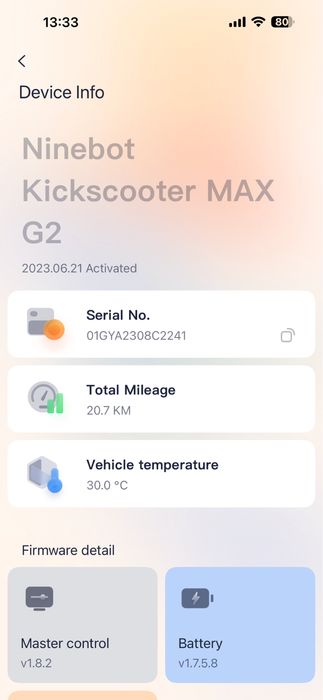 Segway Ninebot KickScooter MAX G2