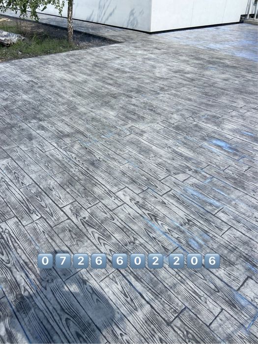 Beton amprentat Bucuresti