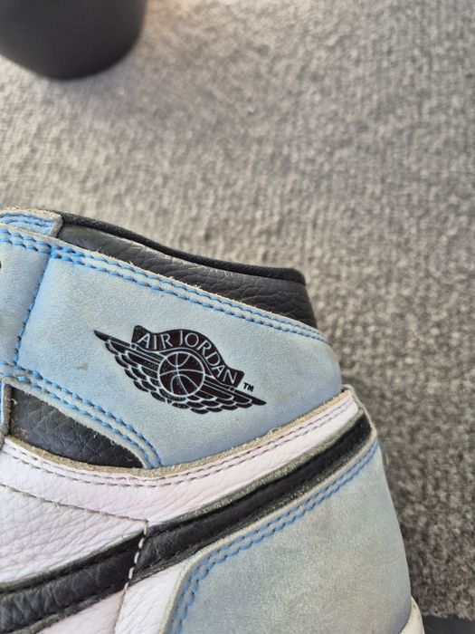 Air Jordan 1 High OG "University Blue"-Mărimea 38.5 Stare Foarte Bună