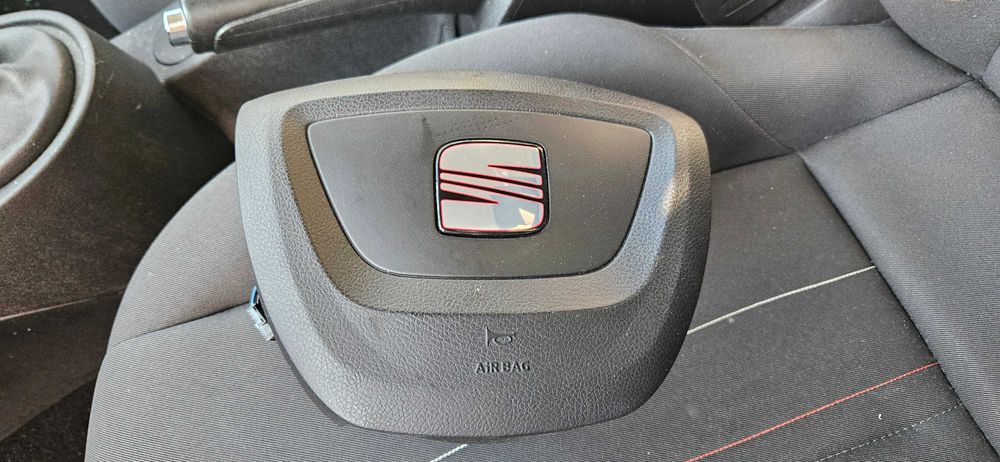 Volan comenzi + airbag volan + cablaj Seat Leon