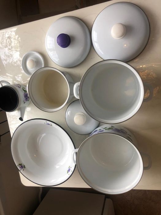 Посуда эмалированная