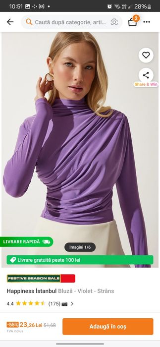 Bluze trendyol în stare perfecta noi