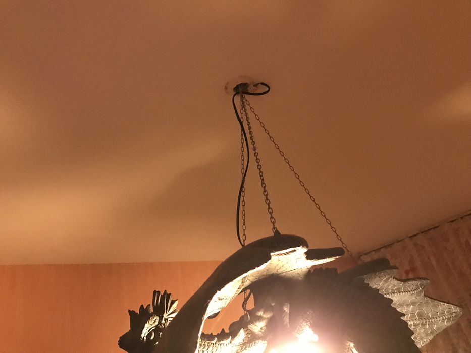 Лампа за детска стая дракон