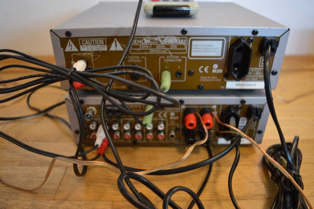 Сет HiFi Стерео Ресийвър и CD плеър DENON DRA-F101