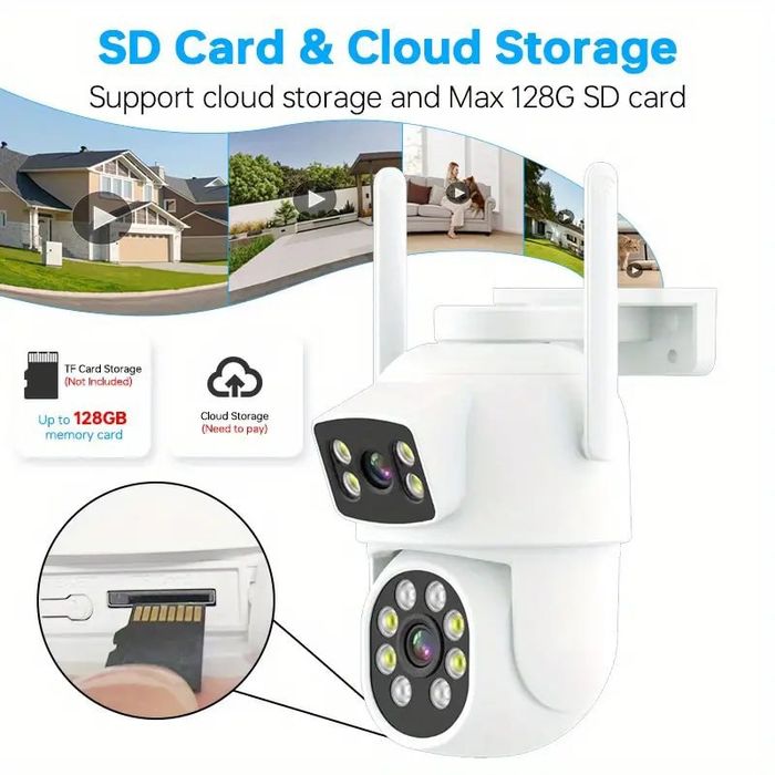 РАСПРОДАЖА!!! Камера видеонаблюдения 360 Wifi smart