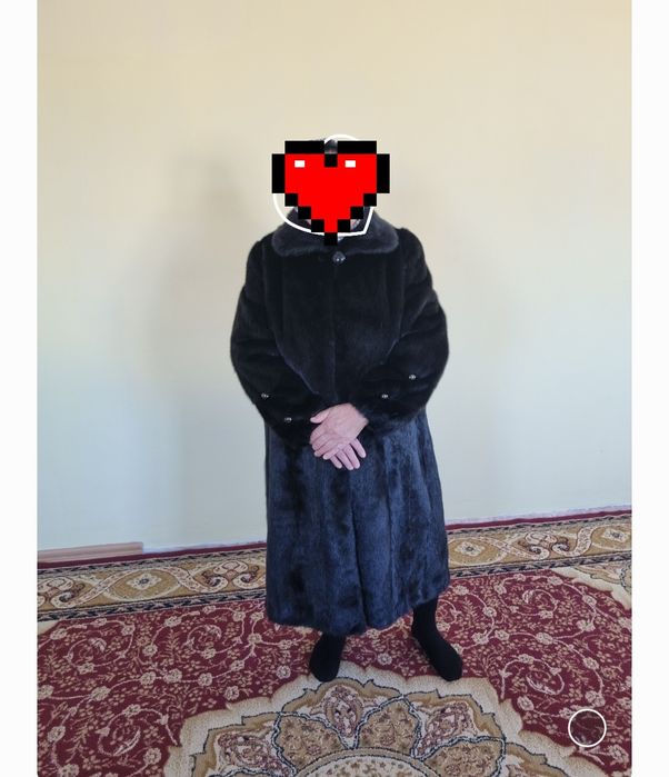 Шуба натуральный Норка.Б.у