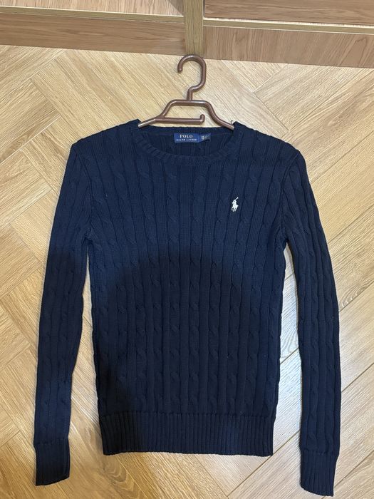 Темно-синий свитер Polo Ralph Lauren (оригинал)