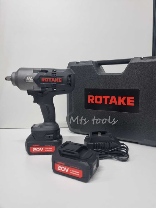 Pistol impact 1/2 rotake 20V 4.0 Ah 2 acumulatori 1800Nm