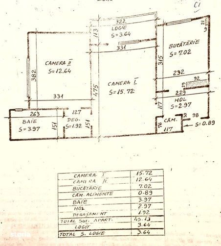 Apartament 2 camere, complet renovat, Micro I