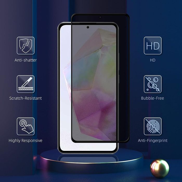 Samsung Galaxy A35 - Матов Privacy Хидрогел Протектор за Дисплей