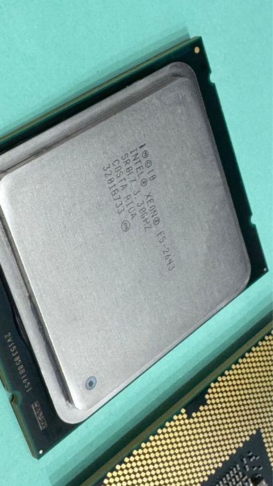 Процессоры XEON E5 - 2643 (2 штуки одинаковые)