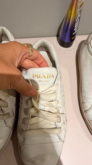 Продам кеды Prada б/у оригинал