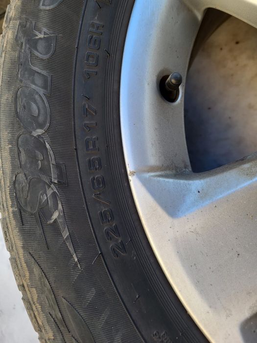 Продам комплект дисков с летней резиной