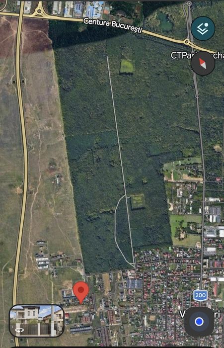 Proprietar teren 500mp  Str. Matei Millo, Pipera-Voluntari, intravilan, deschidere 16ml la asfalt, cu toate utilitatile, situat intre vile finalizate