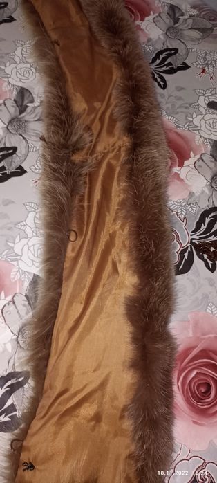 Мех воротник, писец очень красивый