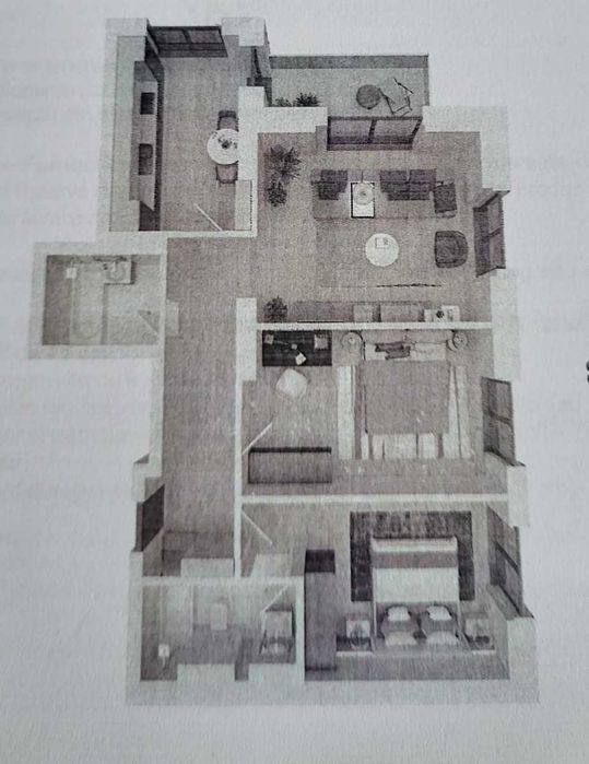 direct proprietar apartament 3 camere Cortina North tip 3D4 84mp