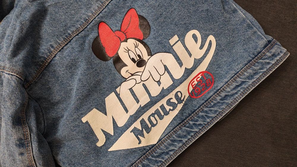 Дънково яке Minnie Mouse, Zara