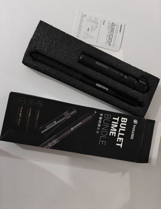 Insta360 BulletTime Bundle

Kitul este ca nou.

Folosit de 2 3 ori.

Am vandut camera acum un an.