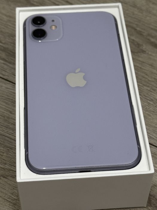 Iphone 11 64GB mov arata ca nou (nicio zgarietura)