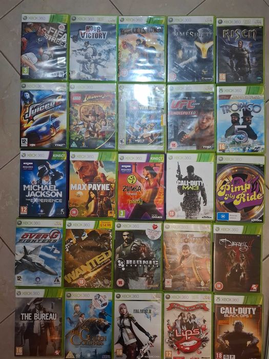 Видеоигри за x box 360.