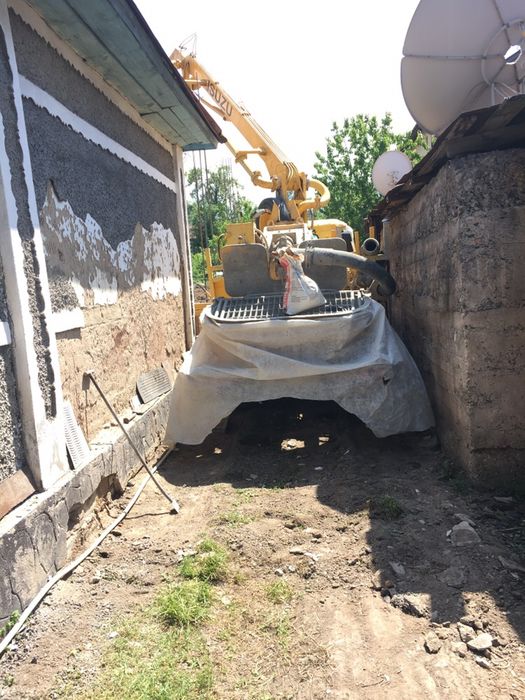 Бетононасос, Автобетононасос 18м мини