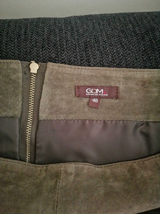 Кожена пола  , естествена кожа