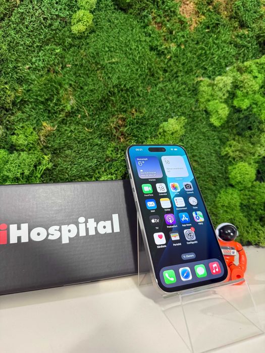 iPhone 15 Pro Natural Titanium 512GB, 86% Baterie #7031