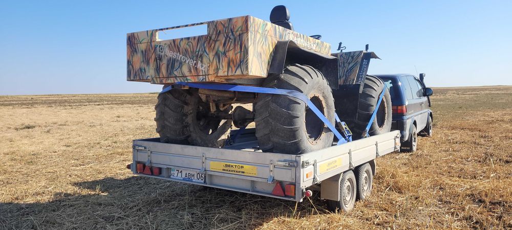 Снегоболотоход переломка