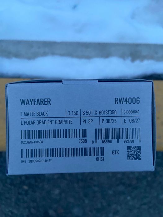 Смарт очки Ray-Ban Meta Wayfarer